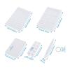 Fashewelry Memo Silicone Mold Set Including 2pcs Memo Board Resin Molds & 12pcs Sliding Button Casting Mould 1pcs Ballpoint Pen Mould & 6pcs Book Rings & 1pcs Notebook Cover for Making Check List view 3