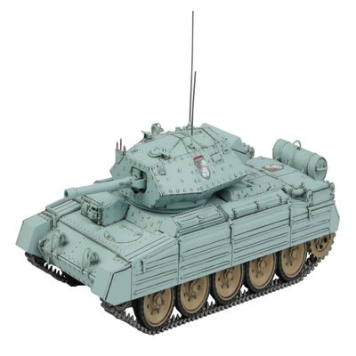 Platz GP-75 Girls und Panzer Final Chapter Mk. VI Cruiser Tank Crusader Mk.III, St. Gloriana Women's School Study, 1/35 Scale Plastic Model, Molded Color