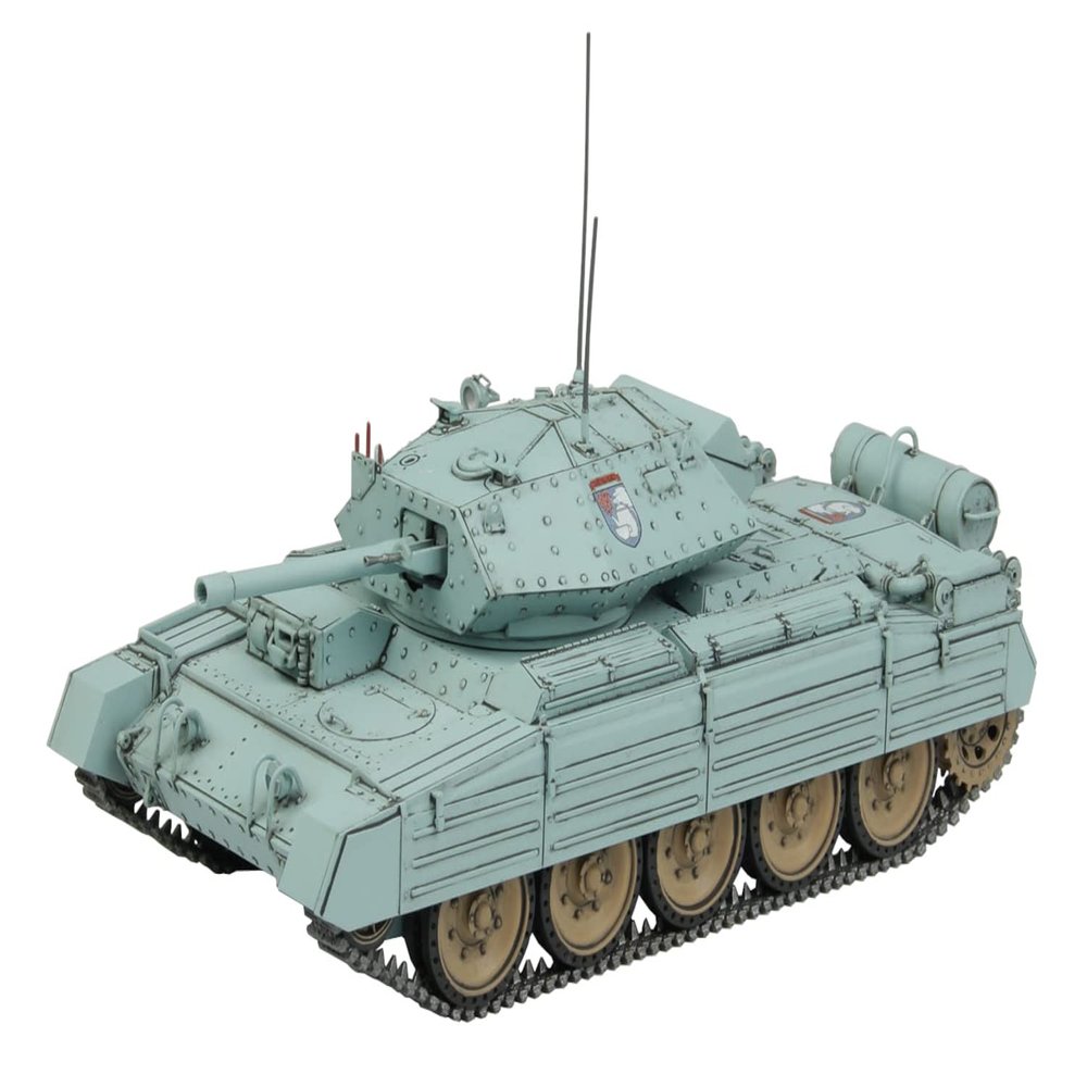 Platz GP-75 Girls und Panzer Final Chapter Mk. VI Cruiser Tank Crusader Mk.III, St. Gloriana Women's School Study, 1/35 Scale Plastic Model, Molded Color
