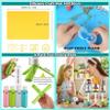 LFSUM 4 Arm Cup Turner for Crafts Tumbler,Multi Tumbler Spinner Machine Kit,Tumbler Turner DIY Glitter Epoxy Resin Tumblers (4X-Cup-Blue) view 3