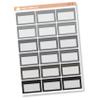 1/2 Box Appt Planner Labels, Half Box Appointment Stickers, Color Print Planning Stickers (L-347-B) view 1