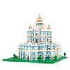 Geniteen Micro Mini Blocks Smolny Cathedral Model Building Blocks Set Architecture Model Mini Building Blocks Gifts for Adult view 1