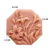 Soap Mold Silicone Soap Molds for Soap Making Craft DIY Handmade Chocolate Candy Cake Mold Hexagon Flowerr (14445) view 2