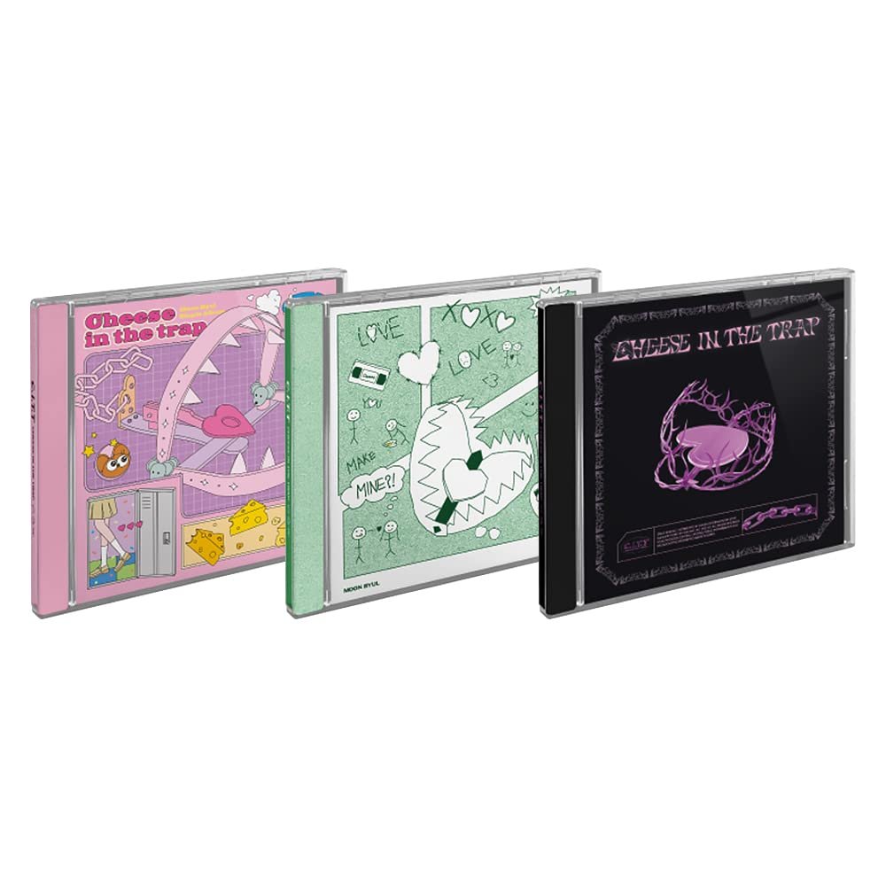 Mamamoo MoonByul C.I.T.T single album Cheese in the Trap album (Set (3ea) ver.)