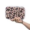Bolaz Leopard Print Cheetah Pink Pencil Case Pen Case Pencil Bag Pouch Zipper Organizer Stationery School Bag Holder Makeup Bag for Kids Teen Office view 2