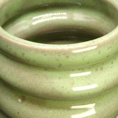 Penguin Pottery - Opaque Series - Endive Green - Mid Fire Glaze, High Fire Glaze, Cone 5-6 for Mid Fire Clay, High Fire Clay - Ceramic Glaze Pottery (1 Pint | 16 oz | 473 ml)