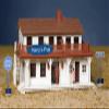 Model Railroad Street Sign Scenery - Custom Made, Personalized - Comfort House # M0115 Mini Sign view 2