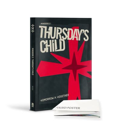 dreamus TOMORROWxTOGETHER txt - minisode 2: Thursday's Child 4th mini album Incl. Folded poster (Mess ver.)