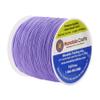 Mandala Crafts Lavender Shirring Elastic Thread for Sewing, Knitting, Smocking, and DIY Crafts - 87 Yards 0.6mm Fine Thin Stretch Thread for Sewing Machines view 2