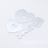 Trdxxx Heart Donut Cutting Die, Paper Die Cuts, Cutting Dies for Card Making, Metal Die Cut Stencil for DIY Crafts Scrapbook Album Paper Card view 4