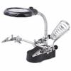 Microscope Accessories Kit 3.5X 12X Soldering Magnifying Glass Thired Hand Magnifier with Light Microscope Slides (Color : 3.5X 12X) view 1