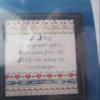 Counted Cross Stitch A Hug Kit with Frame view 1