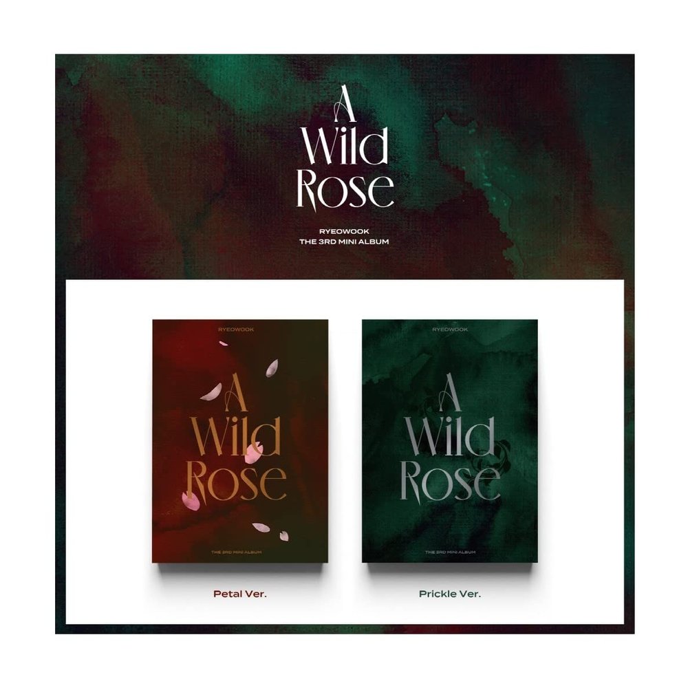 RYEOWOOK Super Junior - A Wild Rose (3rd Mini) Album+Extra Photocards Set (2 CDs SET.)