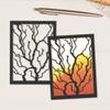 2 Frame Leaves Dies for Card Making, Butterfly Flower Background Cutting Die for Scrapbooking on Clearance Paper Crafting Decor DIY Album view 4