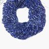 Natural Tiny Sodalite Beads Micro AAA Sodalite Beads Spacer Beads Semi Precious Loose Round Beads Beautiful Blue Color Beads for Jewellery Making 3-3.5mm 1 Strand 13 Inch view 1