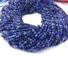 Natural Tiny Sodalite Beads Micro AAA Sodalite Beads Spacer Beads Semi Precious Loose Round Beads Beautiful Blue Color Beads for Jewellery Making 3-3.5mm 1 Strand 13 Inch view 4