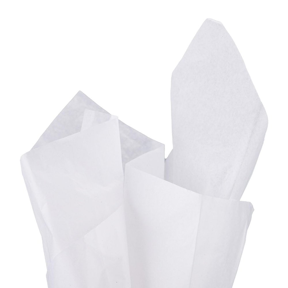 SSWBasics 20 x 15 inch White Tissue Paper - 240 Sheets