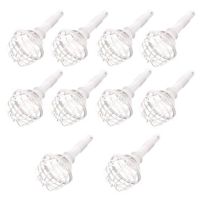 Didiseaon 10pcs Foam Floral Handle Bridal Bouquet Holder Floral Foam Holder Artificial Flower Wedding Party Supplies for Bridal Fresh Flowers Silk