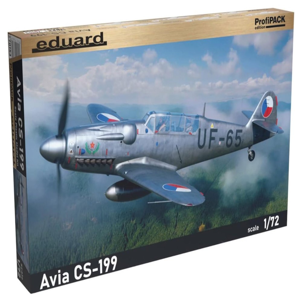 1/72 Avia CS-199 Double Seat Practice Machine, Profile Pack Plastic Model