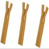 Invisible (Conceal) YKK Zippers - Perfect for Clothes, Crafts & Sewing Projects - Color: Gold #087 - Choose Your Length - Made in The United States (3 Zippers Per Pack) (8" Inches) view 1