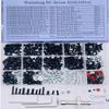 Waitahug 634pcs Universal RC Screw kitRepair Tools Compatible with Traxxas, Arrma, HPI, RC4WD, Axial, Himoto, Tamiya, Redcat, Losi, HSP, Exceed RC Remote-Controlled Vehicles, Tracked Vehicles view 1