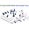 Waitahug 634pcs Universal RC Screw kitRepair Tools Compatible with Traxxas, Arrma, HPI, RC4WD, Axial, Himoto, Tamiya, Redcat, Losi, HSP, Exceed RC Remote-Controlled Vehicles, Tracked Vehicles view 2