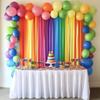 Captain Decor 12 Unique Rainbow Streamers Rolls, 984ft Pack of Unique 12 Rainbow Crepe Paper Rolls for Party Decorations, Party Streamers for Wedding Decoration (1.8 inch x 82 ft/Roll) view 2