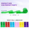 Captain Decor 12 Unique Rainbow Streamers Rolls, 984ft Pack of Unique 12 Rainbow Crepe Paper Rolls for Party Decorations, Party Streamers for Wedding Decoration (1.8 inch x 82 ft/Roll) view 3