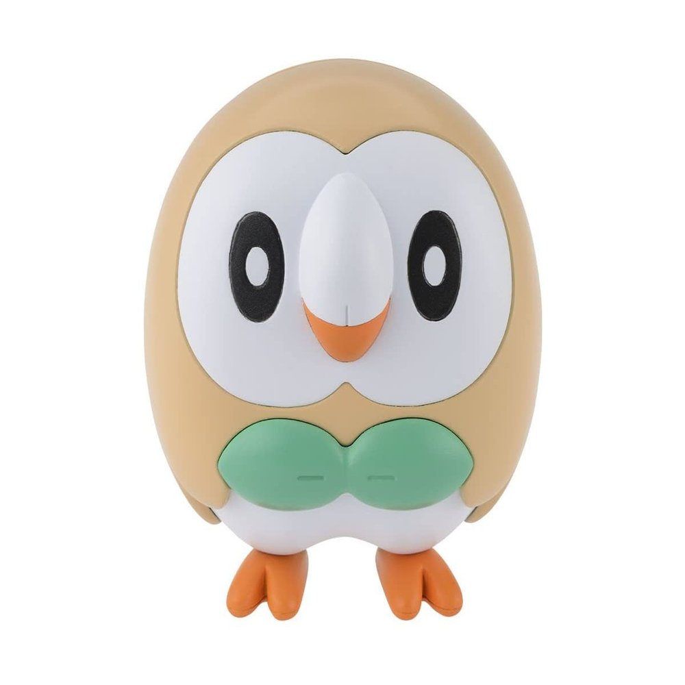 Bandai Hobby - Pokmon - #10 Rowlet, Bandai Spirits Pokmon Quick!! Model Kit