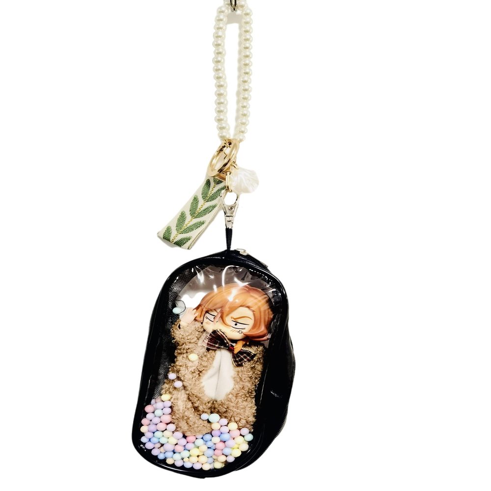 Obitsu 11 OB11 Bag Purse Ob11 Keychain Bag Doll Bag OB11 Accessories Blind Box Figure Bag GSC, 1/12 BJD Doll (A07)