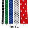 DXEUD Polka Dot Grosgrain Ribbon 25 Yard Each Roll 100% Polyester (3/4", Gray) view 4