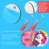 HTVRONT Sublimation Keychain Blanks - 120Pcs Round MDF Keychains with Tassels - Heat Transfer Keychains - Adult Unisex Gift view 3