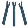 Invisible (Conceal) YKK Zippers - Perfect for Clothes, Crafts & Sewing Projects - Color: Teal #840 - Choose Your Length - Made in The United States (3 Zippers Per Pack) (9" Inches) view 1