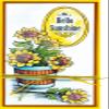 Stampendous Sunshine Flowers Mini Slim Stamp, Grey view 2