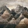 Northcott Fabrics Stonehenge Mountain Vista Digital Panel, 44L" x 36W", Unframed Art Print, Living Room, Bedroom view 1