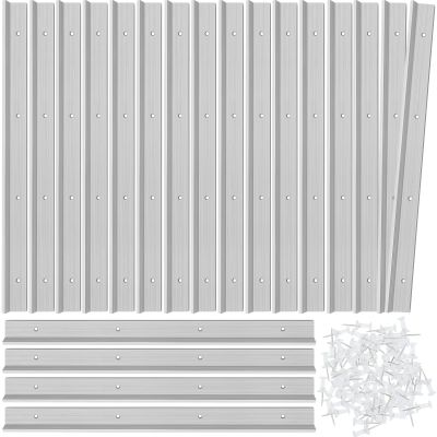 ZAWAGIIK Layout Block System for Stained Glass Panels 6" Pack of 16 Layout Block System for Stained Glass Supplies and Tools with 60 Push Pins for Stained Glass Making Craft
