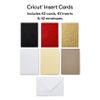 Cricut Insert Cards R10, Create Depth-Filled Birthday Cards, Thank You Cards, Custom Greeting Cards at Home, Compatible with Cricut Joy/Maker/Explore Machines, Glitz and Glam Sampler (42 ct) view 2