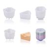 4PCS Creative Dessert Theme Candle Silicone Molds Cheese and Pudding Shape 4 Style Wax Soap DIY Mould for UV Resin Epoxy Resin Jewelry Making and House Decoration view 1