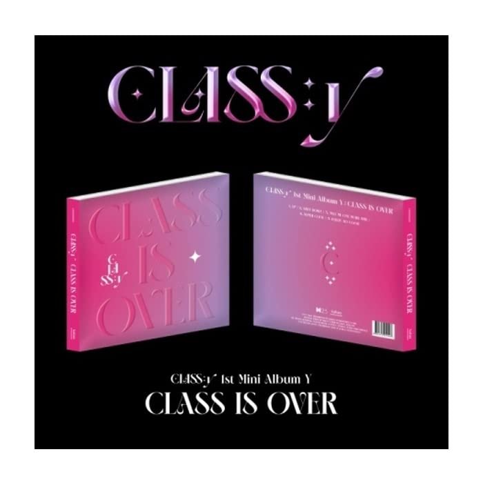 CLASS:y Y CLASS IS OVER 1st Mini Album CD+88p Booklet+1p PhotoCard+1p Hologram PhotoCard+1ea Sticker+1p ID Card+Tracking Sealed