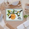 BENECREAT 5.5x4.5 Inch Honey Bee & Flower Branches Cutting Dies, Metal Stencils for DIY Scrapbooking, Card Making, Paper Crafts, Invitations, Home Decor, Embossing view 4