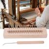 Wooden Handmade Knitting Loom,Square Knitting Looms Crochet Yarn Needles Boards with Elbow Crochet Hook Hand Wooden Weaving Machine view 2