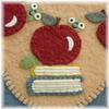 OTR Felt School Days - Penny Rug Kit Pre Washed Wool Applique Kit Teacher Pattern view 2