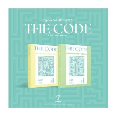 Ciipher THE CODE 3rd Mini Album CD+Photobook+Photocard+Lenticular+Message card+NFT manual+Postcard+Tracking Sealed (DOT)
