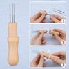 Mayboos Wool Felting Tool Kit - 3 Needles, Finger Protector for Home Craft Work view 3
