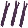Invisible (Conceal) YKK Zippers - Perfect for Clothes, Crafts & Sewing Projects - Color: Purple #559 - Choose Your Length - Made in The United States (3 Zippers Per Pack) (7" Inches) view 1