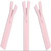 Invisible (Conceal) YKK Zippers - Perfect for Clothes, Crafts & Sewing Projects - Color: Pink #512 - Choose Your Length - Made in The United States (3 Zippers Per Pack) (22" Inches) view 1