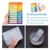 5PCS Notebook and Pen Silicone Molds Resin Casting Molds Learning Tool Shape Schedule PVC Mould with Iron Loose Leaf Book Binder Hinged Rings for Stationery School Tool Studying Crafts Making view 4