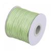 uxcell 0.8mm Waxed Polyester String Cord 159M (173-Yards) Beading Thread Crafting Rope for Jewelry Making Bracelet Necklace Weaving, Light Green view 1