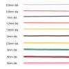 uxcell 3mm Waxed Polyester String Cord 39M (42-Yards) Beading Thread Crafting Rope for Jewelry Making Bracelet Necklace Weaving, Wine Red view 4