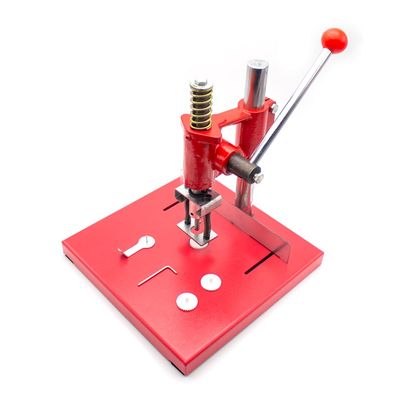 Clothes Fabric Punching Machine Round Hole Puncher Heavy Duty Manual Punch for Plastic Film Paper (Aperture 10MM)